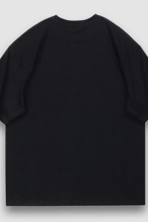 Style Core Aesthetics, New Style Trends Drunk Cartoon Print Tee