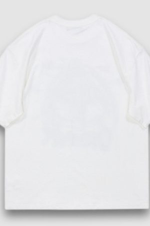 Style Core Aesthetics, New Style Trends Drunk Cartoon Print Tee