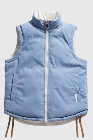 Style Core Aesthetics, New Style Trends Dual-Wear Puffer Vest With Bags