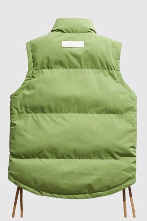 Style Core Aesthetics, New Style Trends Dual-Wear Puffer Vest With Bags