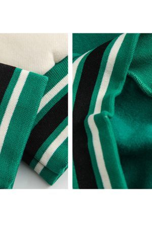 Style Core Aesthetics, New Style Trends Earth Embroidered Varsity Jackets