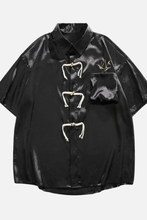 Style Core Aesthetics, New Style Trends Elegant Heart Embroidered Shirt