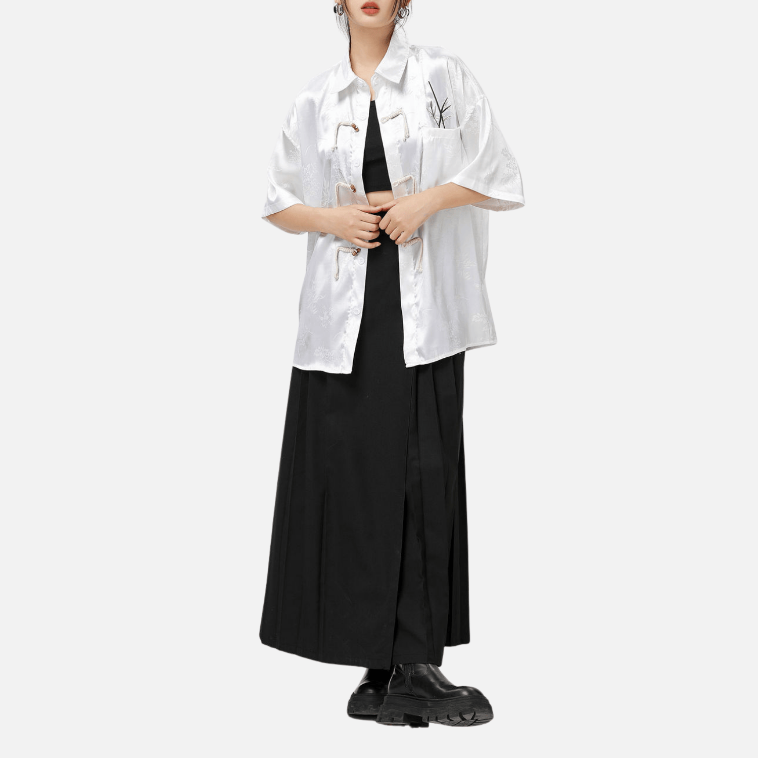 Style Core Aesthetics, New Style Trends Elegant Heart Embroidered Shirt Style Core Aesthetics, New Style Trends Elegant Heart Embroidered Shirt