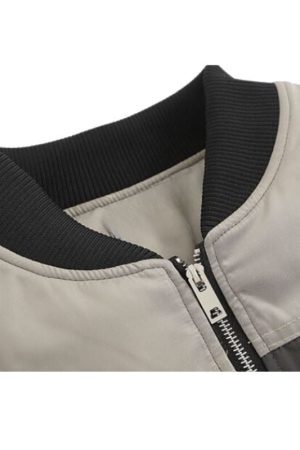 Style Core Aesthetics, New Style Trends Embroidered Aviator Insulated Coat