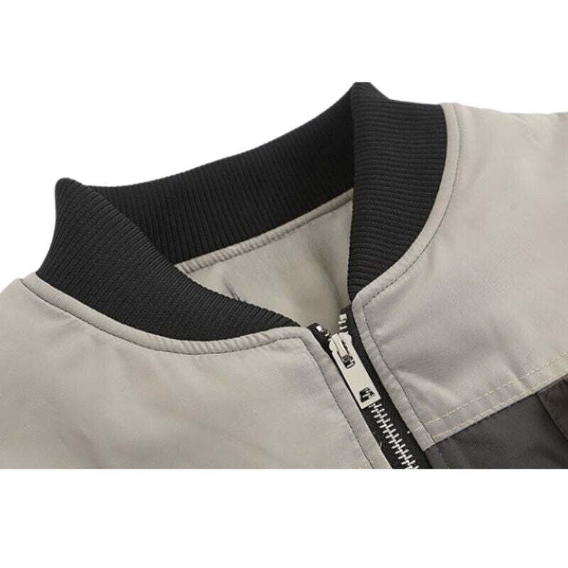 Style Core Aesthetics, New Style Trends Embroidered Aviator Insulated Coat Style Core Aesthetics, New Style Trends Embroidered Aviator Insulated Coat