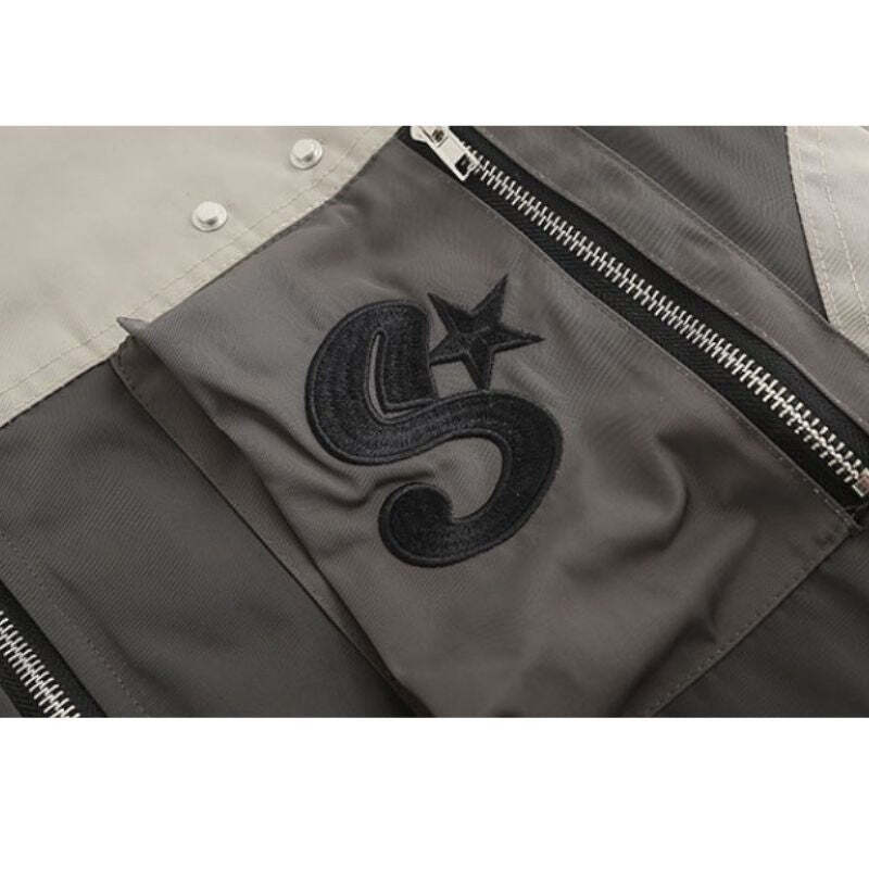 Style Core Aesthetics, New Style Trends Embroidered Aviator Insulated Coat Style Core Aesthetics, New Style Trends Embroidered Aviator Insulated Coat