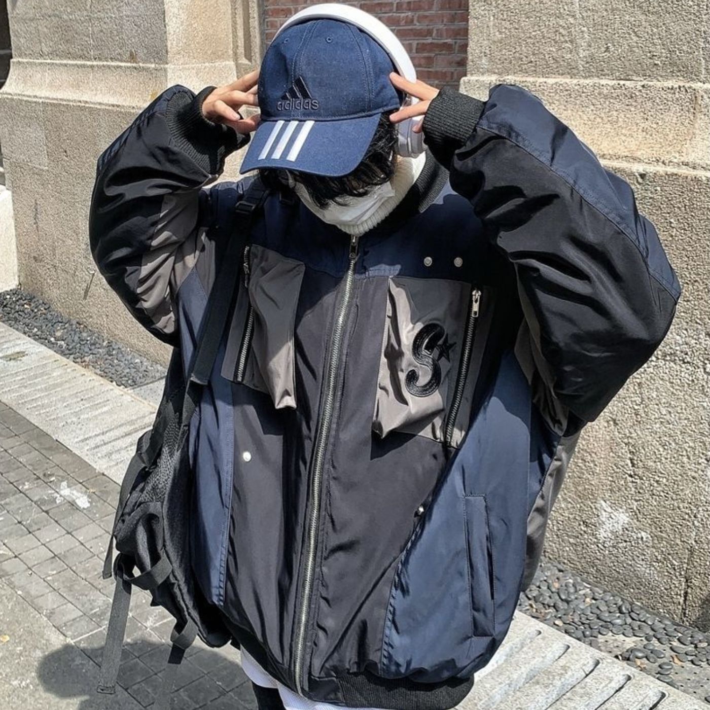 Style Core Aesthetics, New Style Trends Embroidered Aviator Insulated Coat Style Core Aesthetics, New Style Trends Embroidered Aviator Insulated Coat