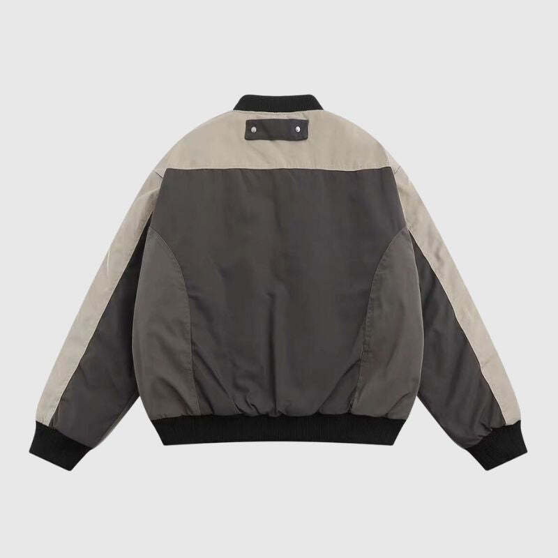 Style Core Aesthetics, New Style Trends Embroidered Aviator Insulated Coat Style Core Aesthetics, New Style Trends Embroidered Aviator Insulated Coat