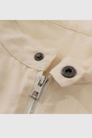 Style Core Aesthetics, New Style Trends Embroidered Biker Shirt