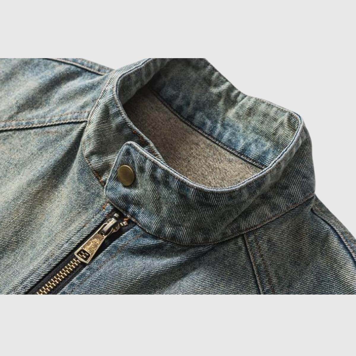 Style Core Aesthetics, New Style Trends Embroidered Denim Jacket Style Core Aesthetics, New Style Trends Embroidered Denim Jacket