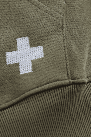 Style Core Aesthetics, New Style Trends Embroidered Letter Patch Sweatshirt