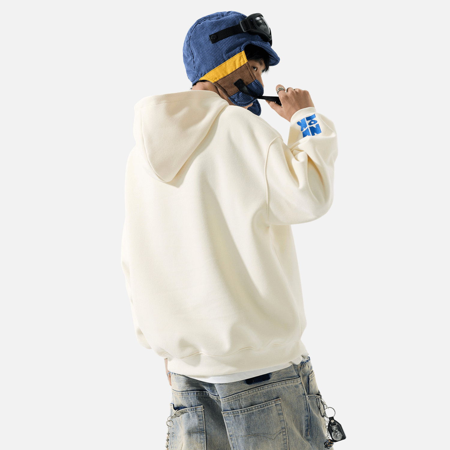 Style Core Aesthetics, New Style Trends Embroidered Letter Patch Sweatshirt Style Core Aesthetics, New Style Trends Embroidered Letter Patch Sweatshirt