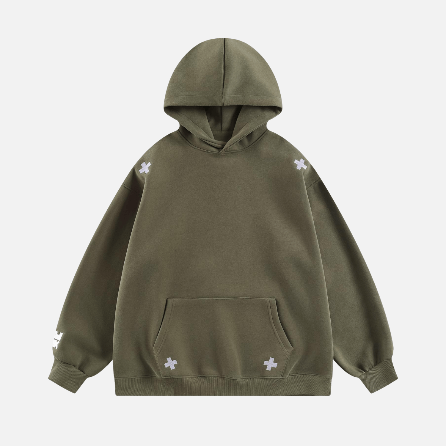 Style Core Aesthetics, New Style Trends Embroidered Letter Patch Sweatshirt