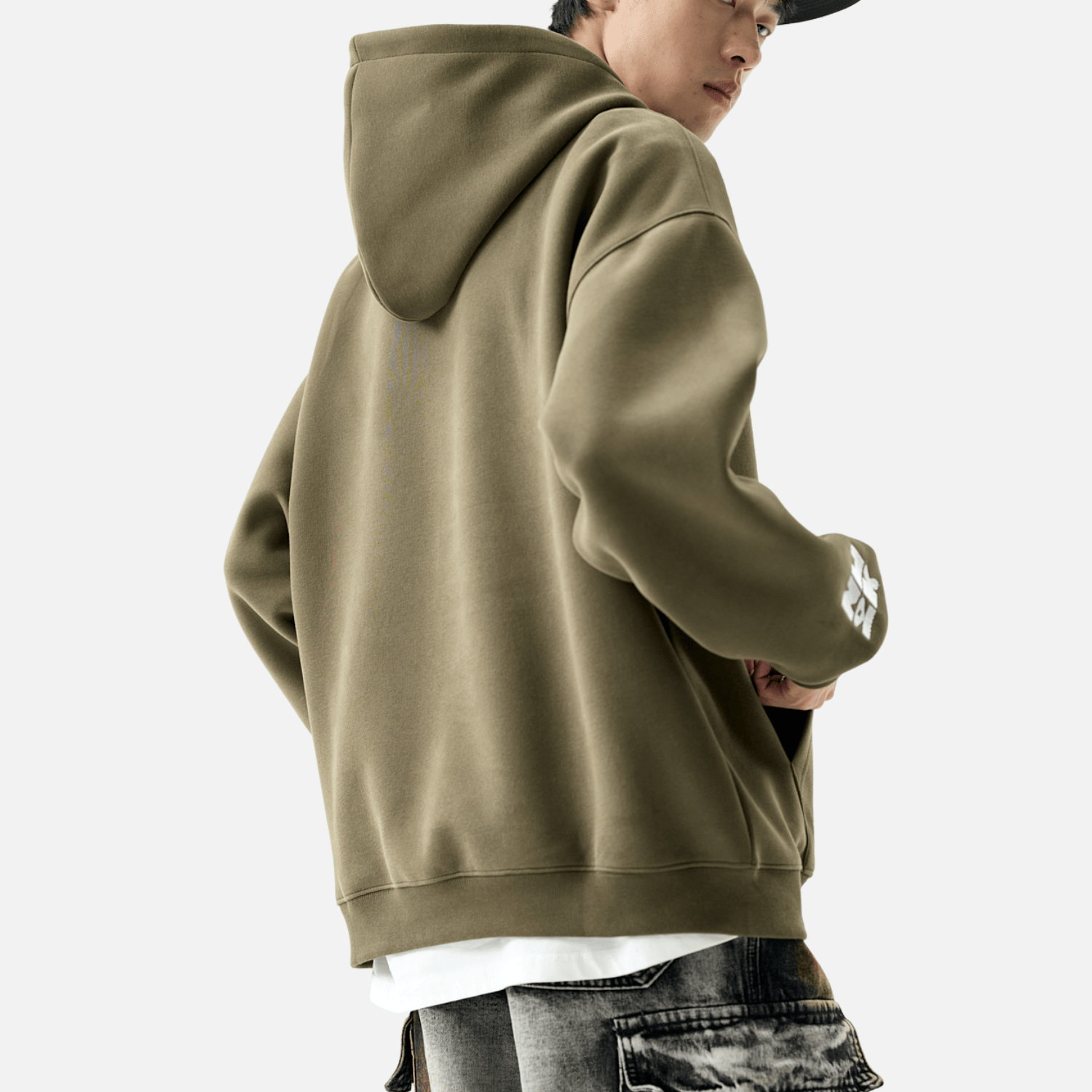 Style Core Aesthetics, New Style Trends Embroidered Letter Patch Sweatshirt Style Core Aesthetics, New Style Trends Embroidered Letter Patch Sweatshirt