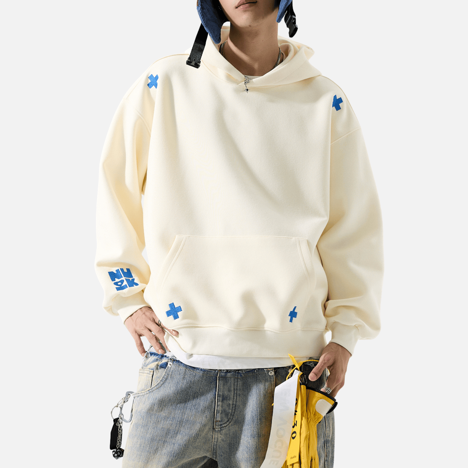 Style Core Aesthetics, New Style Trends Embroidered Letter Patch Sweatshirt Style Core Aesthetics, New Style Trends Embroidered Letter Patch Sweatshirt