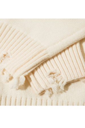 Style Core Aesthetics, New Style Trends Embroidered Strawberry Jacquard Sweater