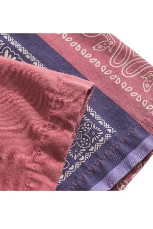 Style Core Aesthetics, New Style Trends Ethnic Cotton Contrast Shirts