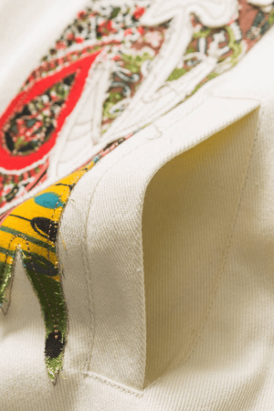 Style Core Aesthetics, New Style Trends Ethnic Floral Patchwork Jacket