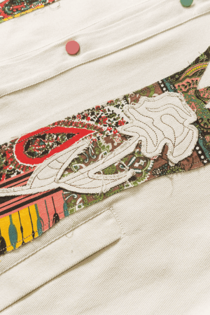 Style Core Aesthetics, New Style Trends Ethnic Floral Patchwork Jacket