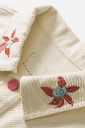 Style Core Aesthetics, New Style Trends Ethnic Floral Patchwork Jacket