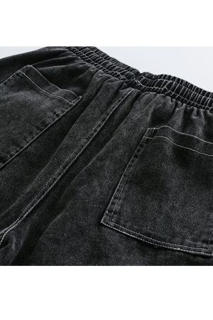 Style Core Aesthetics, New Style Trends Ethnic Patchwork Drawstring Shorts