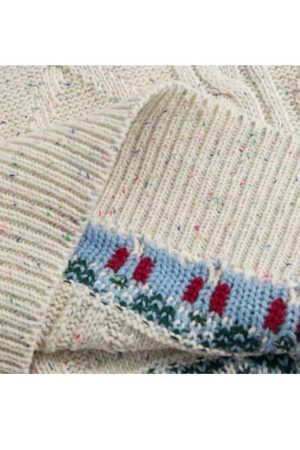 Style Core Aesthetics, New Style Trends Ethnic Style Rabbit Pattern Sweater