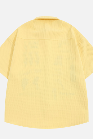 Style Core Aesthetics, New Style Trends Floral Embroidered Summer Shirt