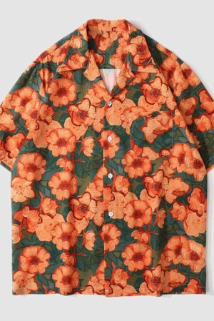 Style Core Aesthetics, New Style Trends Floral Full Print Shirt