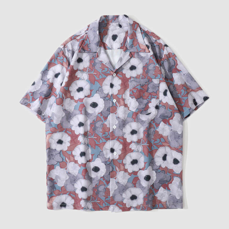 Style Core Aesthetics, New Style Trends Floral Full Print Shirt
