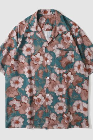Style Core Aesthetics, New Style Trends Floral Full Print Shirt
