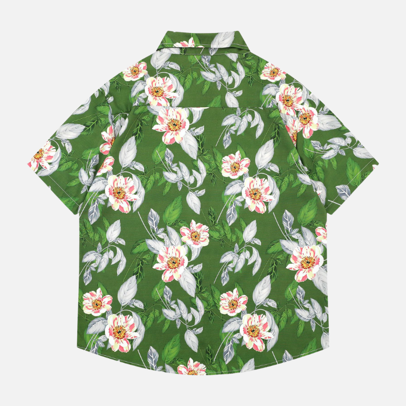 Style Core Aesthetics, New Style Trends Floral Print Hawaiian Shirt Style Core Aesthetics, New Style Trends Floral Print Hawaiian Shirt