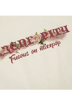 Style Core Aesthetics, New Style Trends Flower Heart Pattern Printed Tee