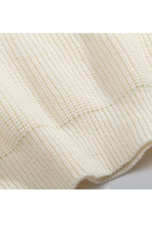 Style Core Aesthetics, New Style Trends Flower & Letter Pattern Cropped Sweater