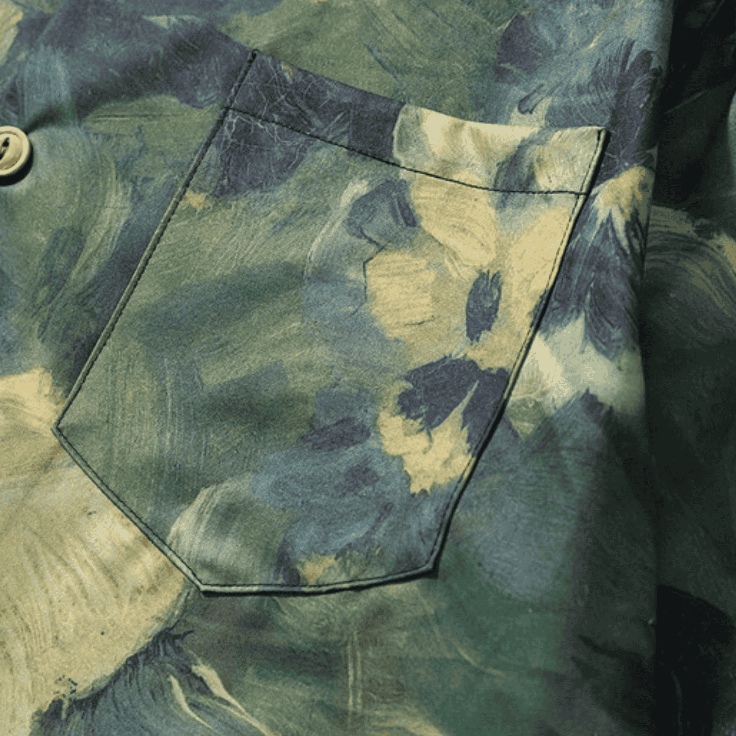 Style Core Aesthetics, New Style Trends Flower oil painting shirt Style Core Aesthetics, New Style Trends Flower oil painting shirt