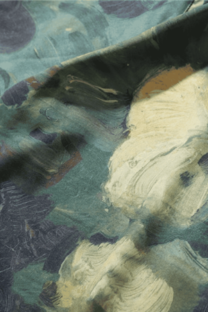 Style Core Aesthetics, New Style Trends Flower oil painting shirt