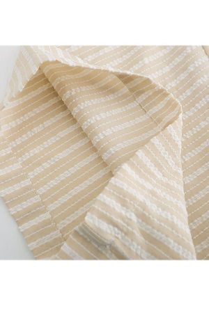 Style Core Aesthetics, New Style Trends Flower Stripe Shirt