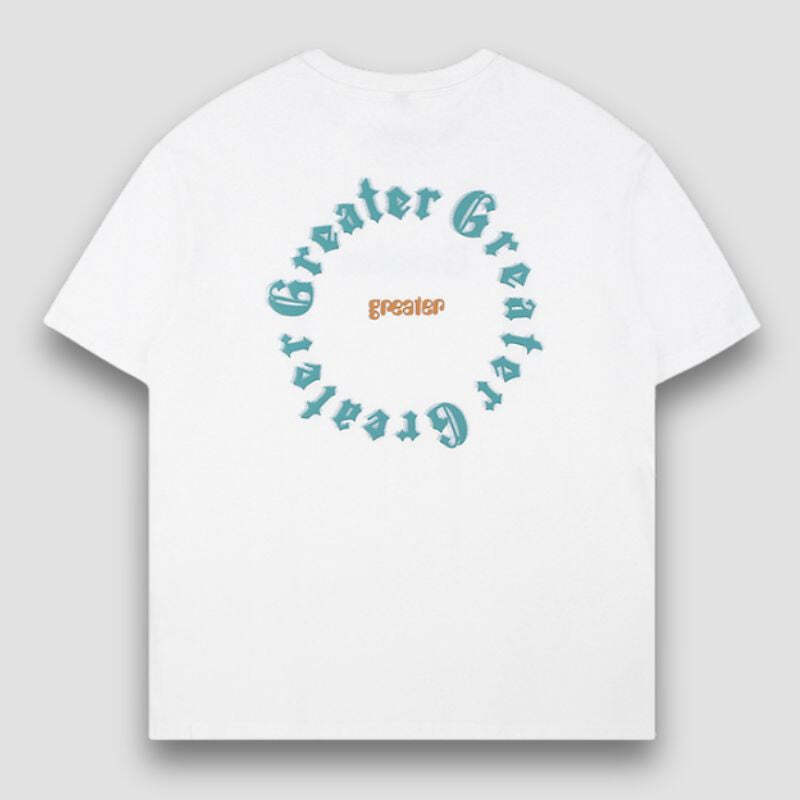 Style Core Aesthetics, New Style Trends Foam Letter Print Tee Style Core Aesthetics, New Style Trends Foam Letter Print Tee