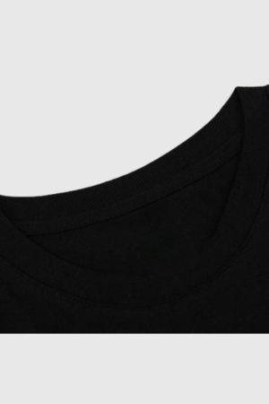 Style Core Aesthetics, New Style Trends Foam Letter Print Tee