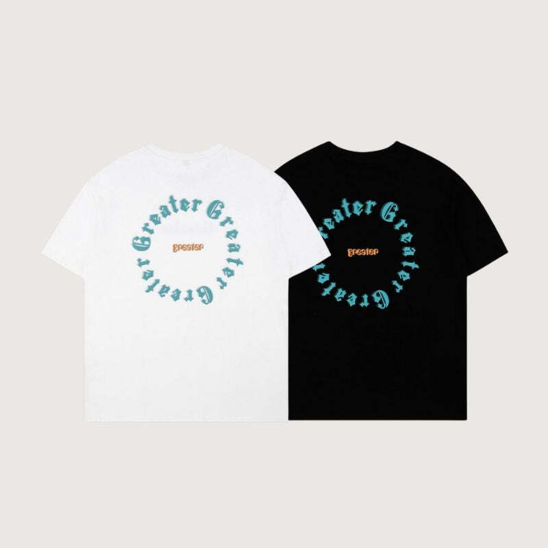 Style Core Aesthetics, New Style Trends Foam Letter Print Tee Style Core Aesthetics, New Style Trends Foam Letter Print Tee