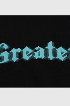 Style Core Aesthetics, New Style Trends Foam Letter Print Tee