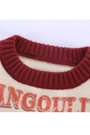 Style Core Aesthetics, New Style Trends Forest Photo Print Cropped Sweater