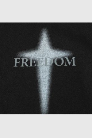 Style Core Aesthetics, New Style Trends Four-pointed Star Cotton Tee