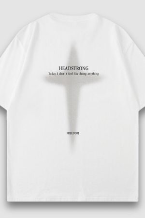 Style Core Aesthetics, New Style Trends Four-pointed Star Cotton Tee