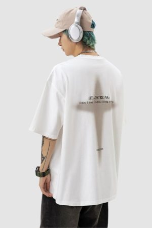 Style Core Aesthetics, New Style Trends Four-pointed Star Cotton Tee