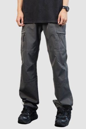 Style Core Aesthetics, New Style Trends Functional Style Straight Leg Cargo Pants