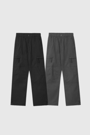 Style Core Aesthetics, New Style Trends Functional Style Straight Leg Cargo Pants