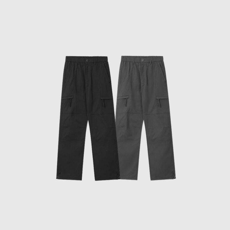 Style Core Aesthetics, New Style Trends Functional Style Straight Leg Cargo Pants Style Core Aesthetics, New Style Trends Functional Style Straight Leg Cargo Pants