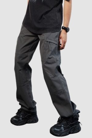 Style Core Aesthetics, New Style Trends Functional Style Straight Leg Cargo Pants