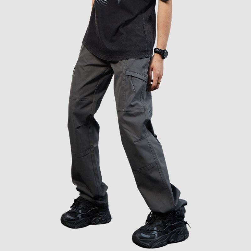 Style Core Aesthetics, New Style Trends Functional Style Straight Leg Cargo Pants Style Core Aesthetics, New Style Trends Functional Style Straight Leg Cargo Pants