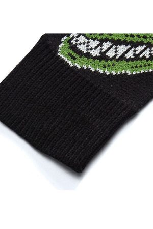 Style Core Aesthetics, New Style Trends Funny Crocodile Pattern Sweater